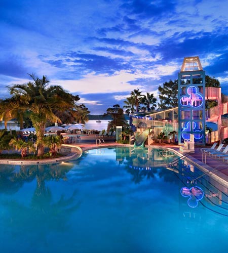 Bay Lake Tower at Contemporary - Piscina